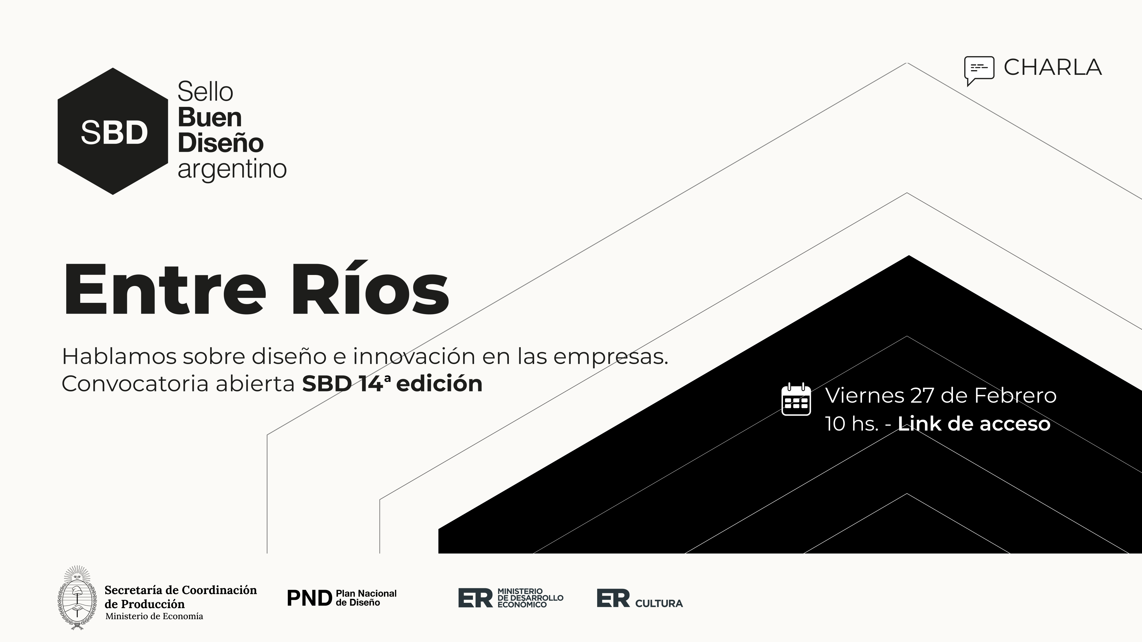 Se realizará una charla informativa sobre la 14° edición del Sello de Buen Diseño Argentino