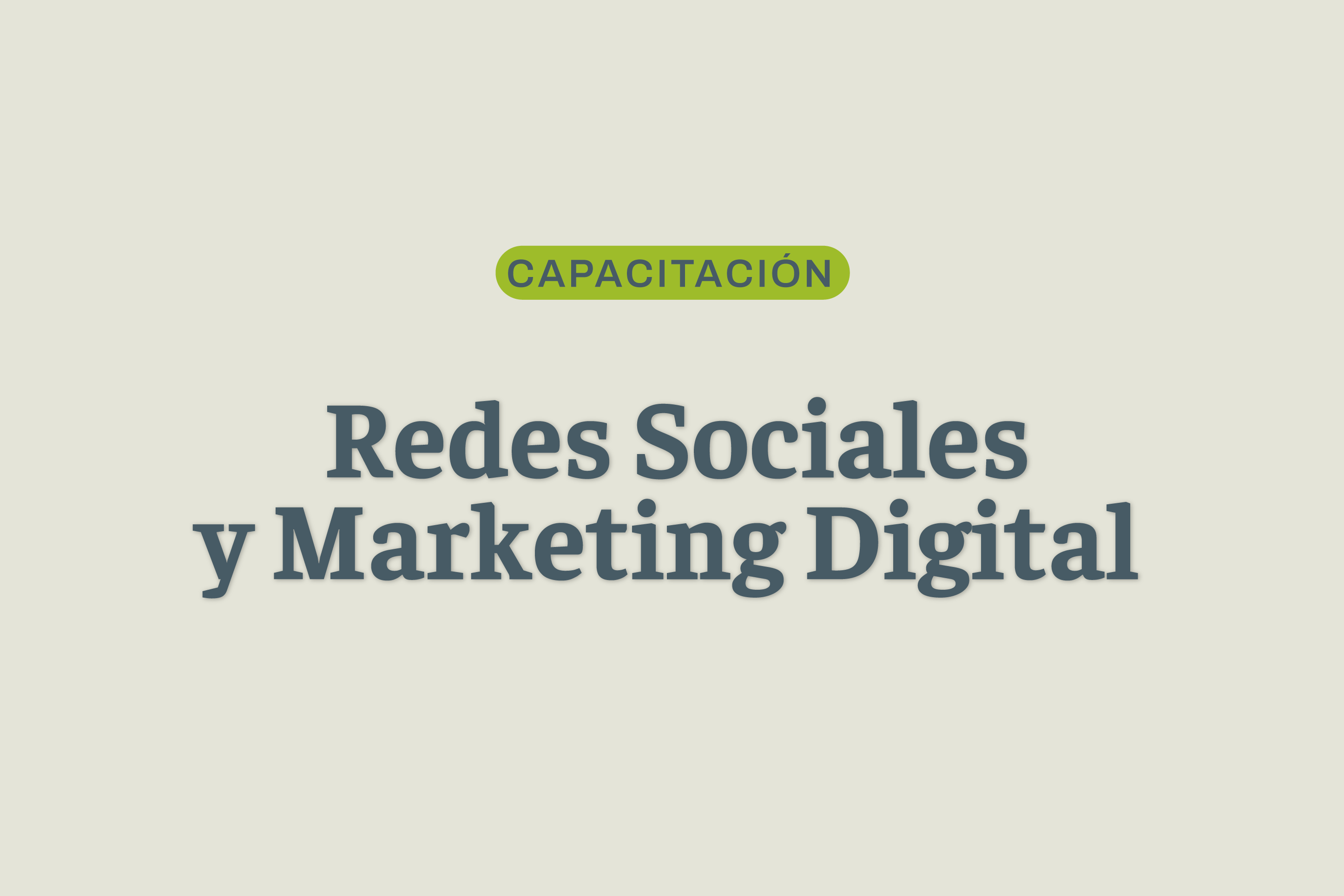 Capacitación en San Benito “Redes Sociales y Marketing Digital”