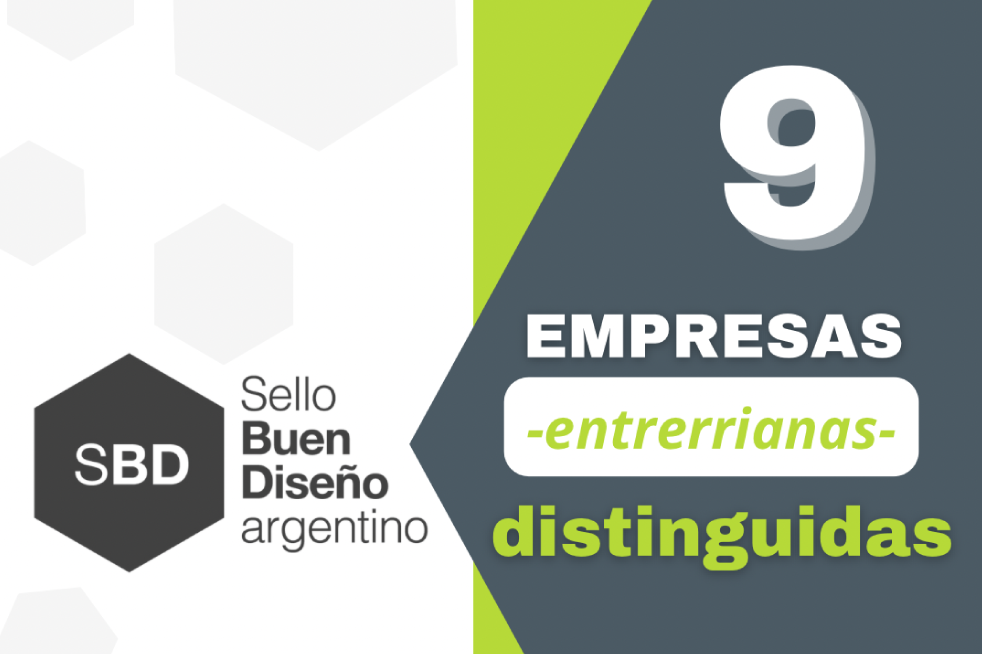 Nueve marcas entrerrianas fueron reconocidas  con el Sello de Buen Diseño