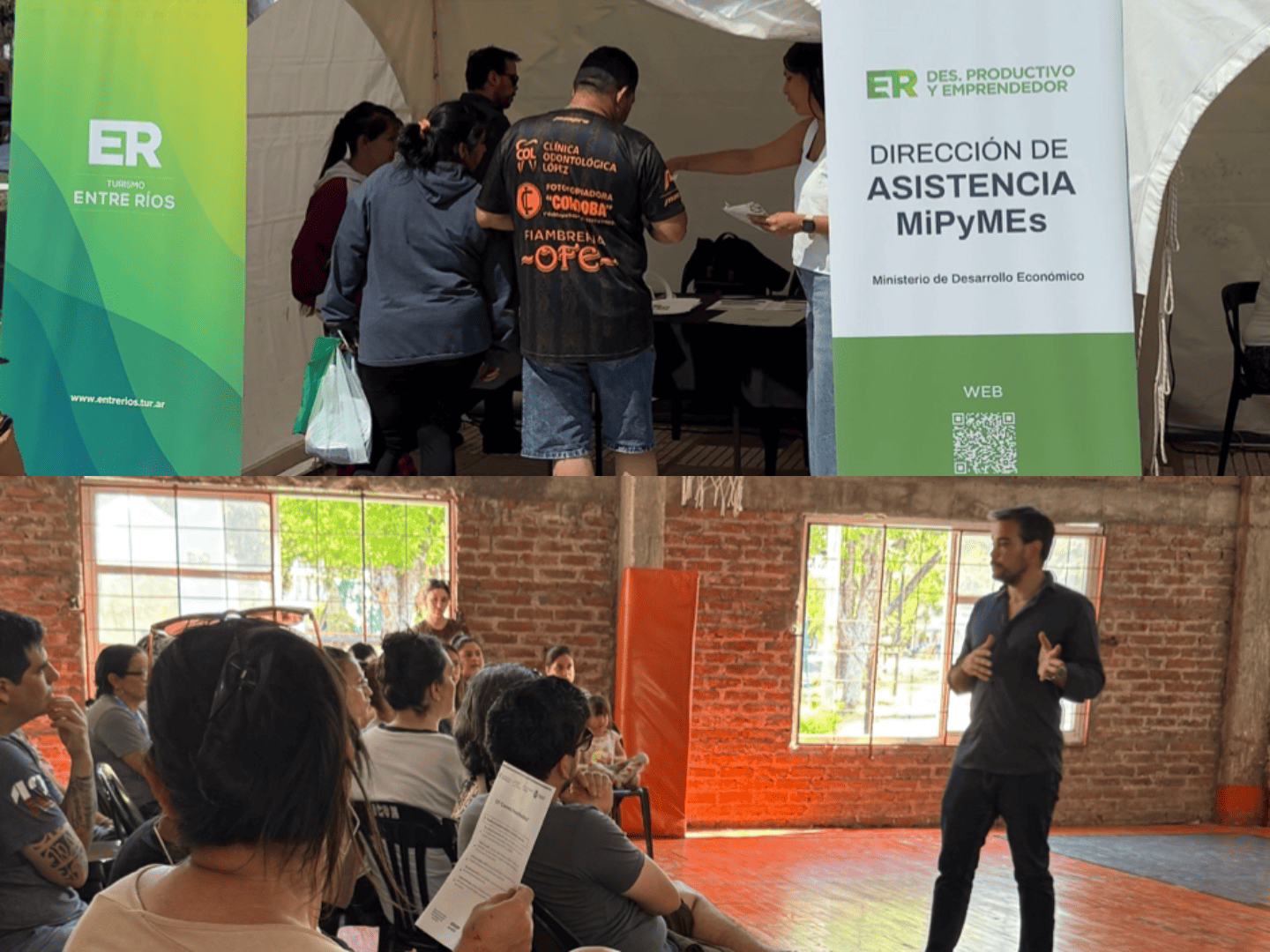 Emprendedores de Santa Elena participaron del programa "Entre Ríos con Vos"