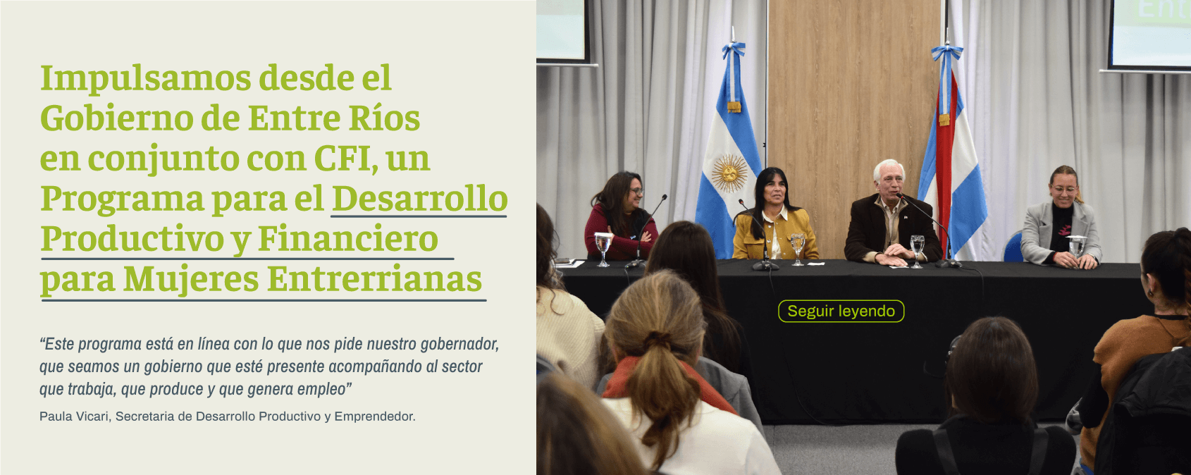 Programa mujeres
