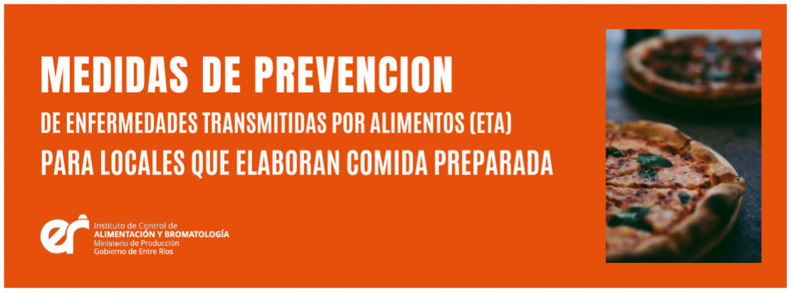 Imagen de Medidas de prevención para locales que elaboran comida preparada