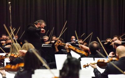 La Orquesta Sinfónica de Entre Ríos en la Sala de Convenciones de La Vieja Usina