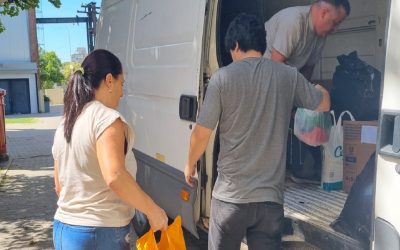 Usina solidaria: se entregaron las donaciones aportadas para afectados por la inundación