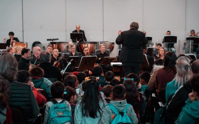 Comenzó el ciclo de conciertos didácticos con unos 300 estudiantes de escuelas de Paraná y Oro Verde