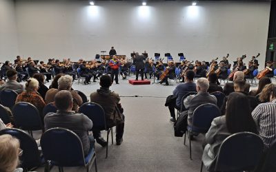 El violín fue protagonista de una noche de concierto de la Sinfónica de Entre Ríos