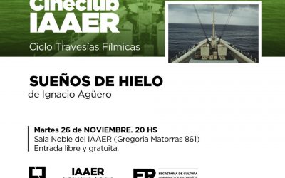 Se realizará una nueva proyección del Cineclub IAAER