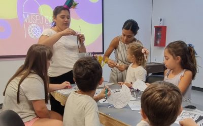 Museo de Casa de Gobierno: producciones coloridas en el taller de carnaval para infancias 