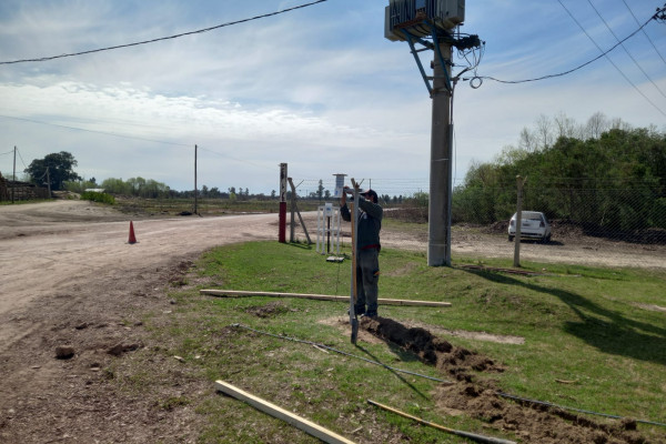 Se instaló una nueva estación meteorológica automática en el Puerto de Ibicuy