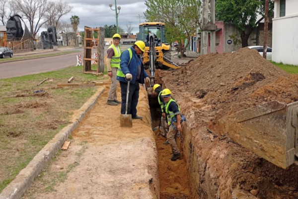 Inicio una obra fundamental para el sistema de agua potable en Gualeguaychú