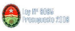 LEY Nº 9665 - PRESUPUESTO 2006