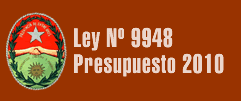 LEY Nº 9948 - PRESUPUESTO 2010